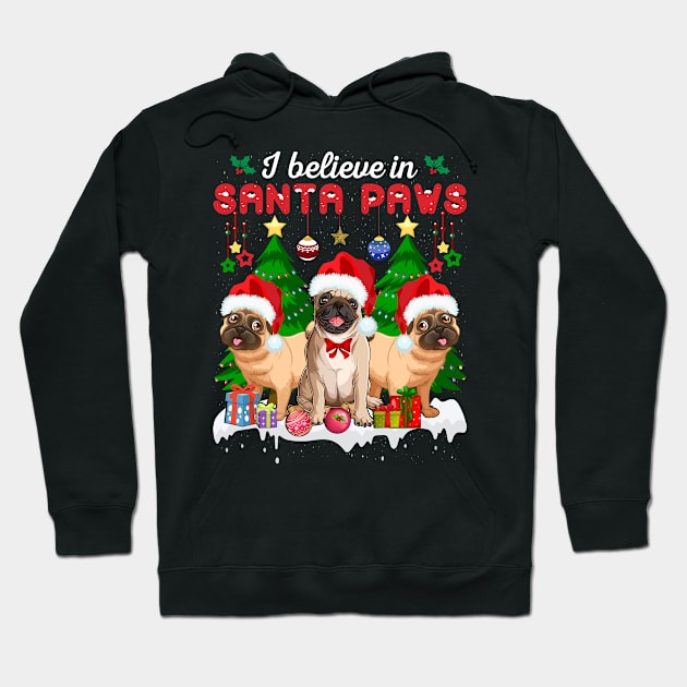 i believe in santa paws Hoodie by Gigart